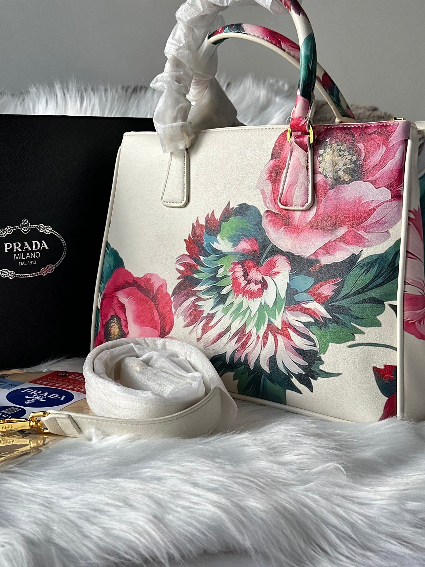 Arma floral bloom tote💐